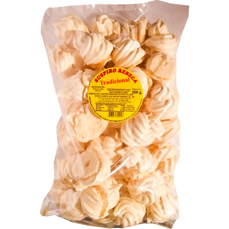 Suspiro Rebeca 200g Natural (7898256700057)