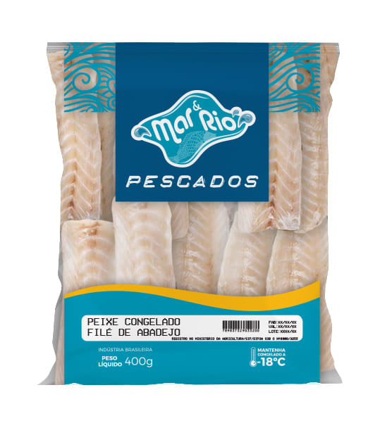 Filé de abadejo Mar Rio 400g (7908090300747)