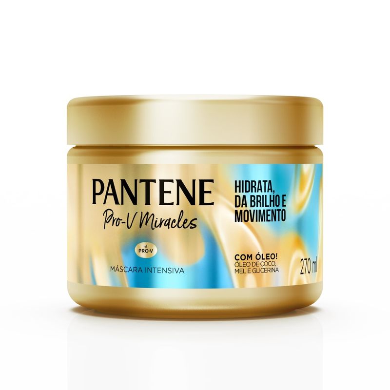Máscara Intensiva Pantene Pro V Miracles Hidrata 270 Ml (7500435177085)