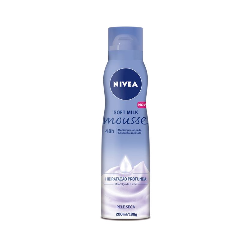 Loção Hidratante Nivea 200ml Mousse Manteiga Karite (4005900493996)