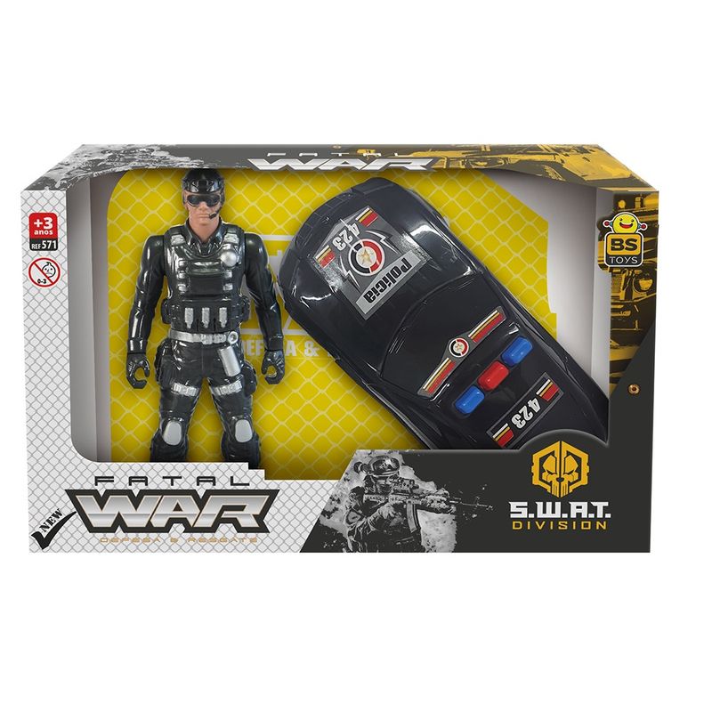 Brinquedo Carro New Fatal War Swat Bs (7898002435714)