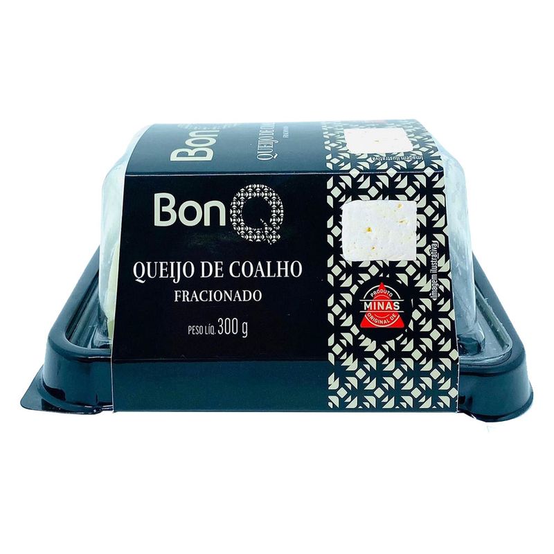 Queijo Coalho Bon Q Mini Barra 300g (7898958540517)