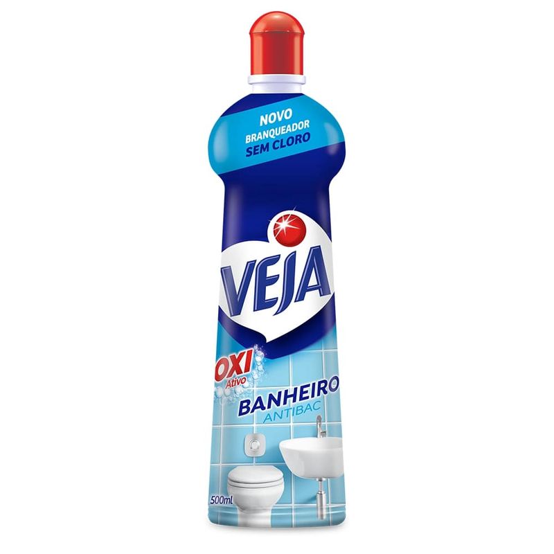Limpador Anti Bac Veja Banheiro Oxi 500ml (7891035000058)