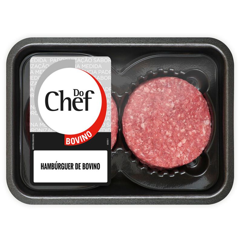 Hamburguer Bovino Do Chef Friboi Resfriado Bandeja 330g (7899567240980)