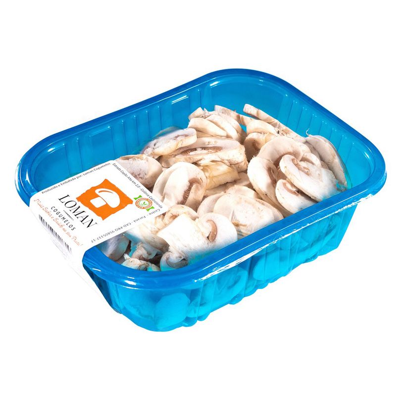 Cogumelo Fresco Paris Loman 250g Fatiado (609963021819)