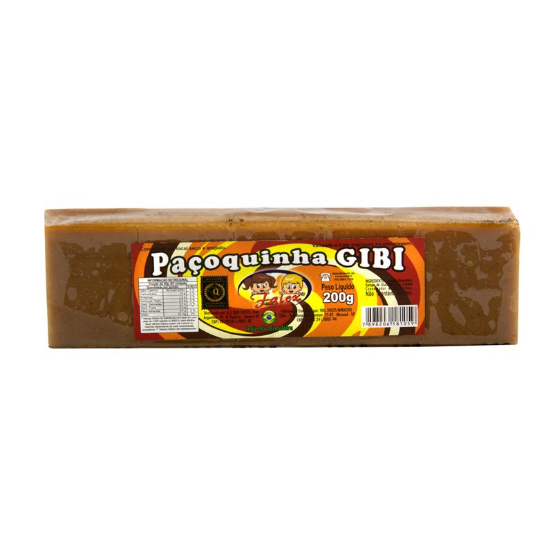 Paçoca Falex Paçoquinha Gibi 200g (7898206181059)