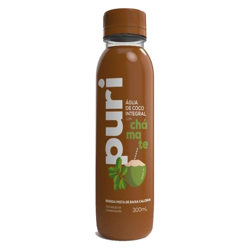 Água Coco Puri Integral Chá Mate 300ml (7898960761221)