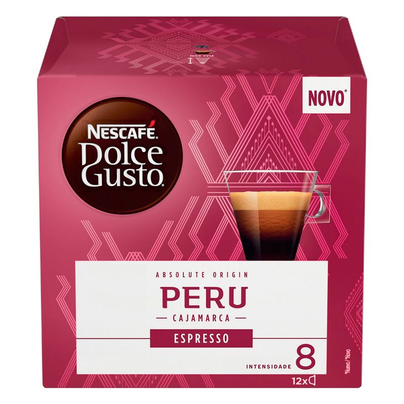 Cápsula de café Dolce Gusto Espresso Peru 12 un (7613039594025)