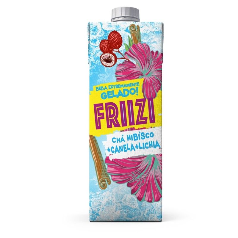 Chá Pronto Friizi Hibisco Canela Lichia 1l (7898966688164)