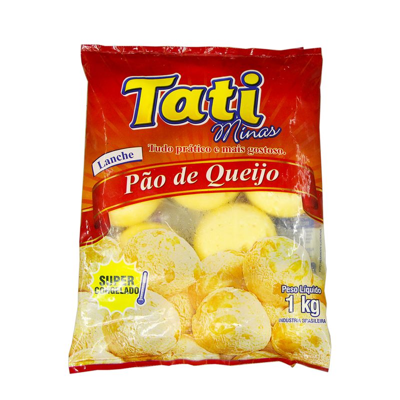 Pão De Queijo Tati Minas 1kg Lanche (7898901250722)