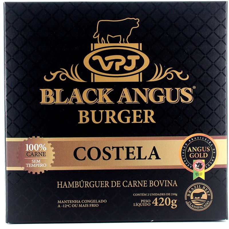 Steak Burguer Costela Vpj 420g (7908041704679)