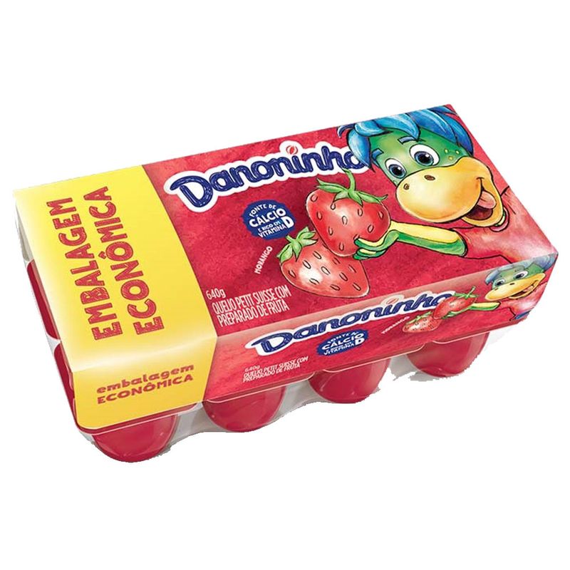 Petit Danoninho Morango 640g Embalagem Econômica (7891025117261)