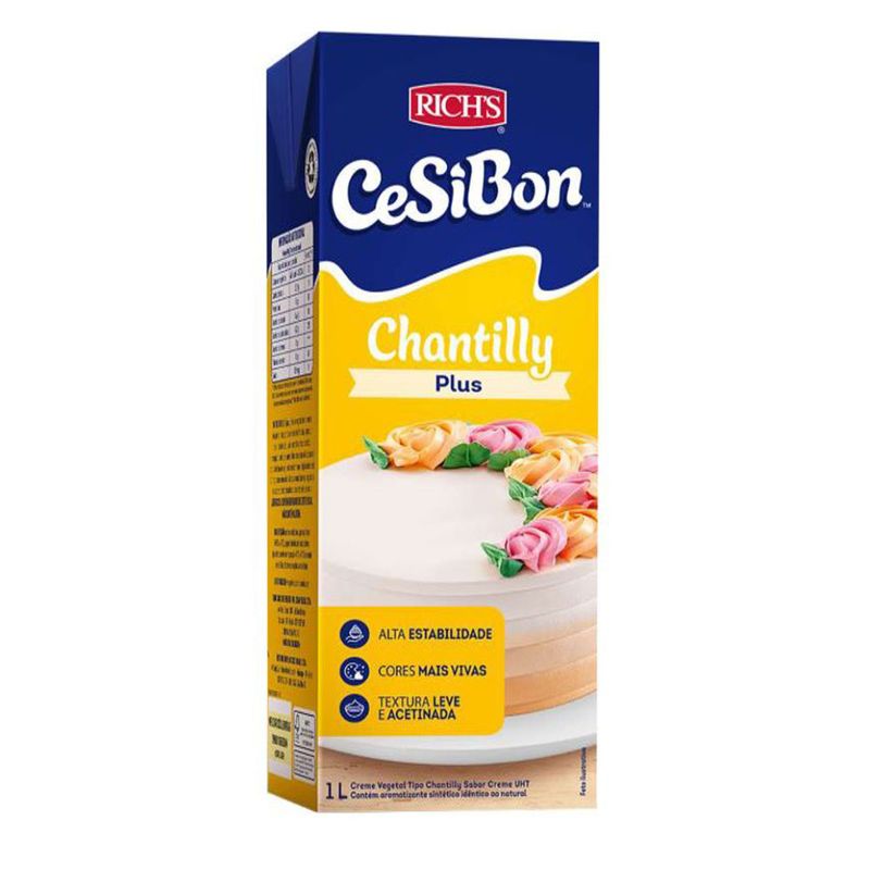 Creme de Chantilly Cesibon Plus 1L (7898610603864)