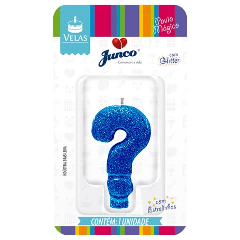 VELA-ANIV-JUNCO-C-GLITER-AZUL-INTERROG