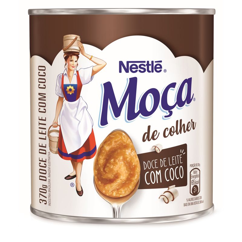 Doce Leite Moça Lt Coco 370g (7891000286111)
