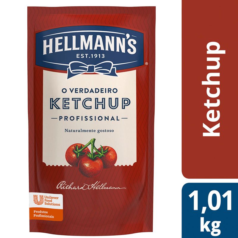 Catchup Hellmanns 101kg (7891150066489)