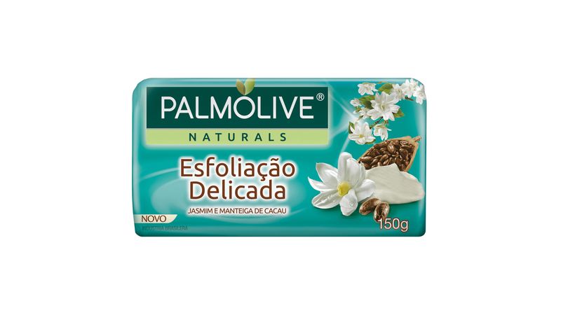 Sabonete em Barra Palmolive Naturals Nutrição Esfoliante Jasmim e