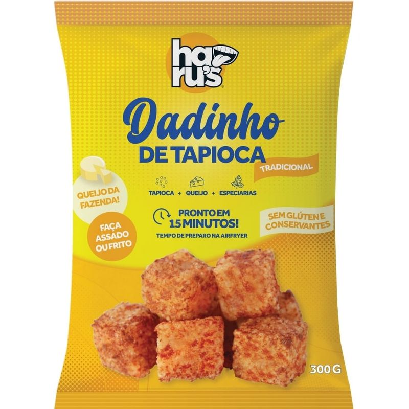 Dadinho Tapioca Harus 300g Tradicional (736532145062)