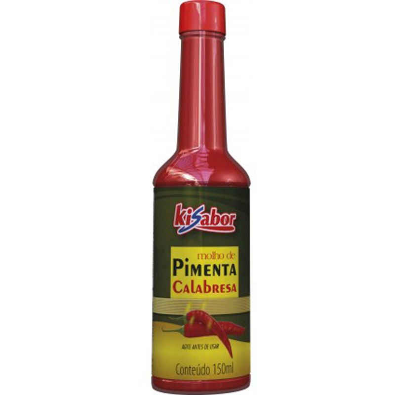 Molho Pimenta Kisabor 150ml Calabresa (7898416524523)