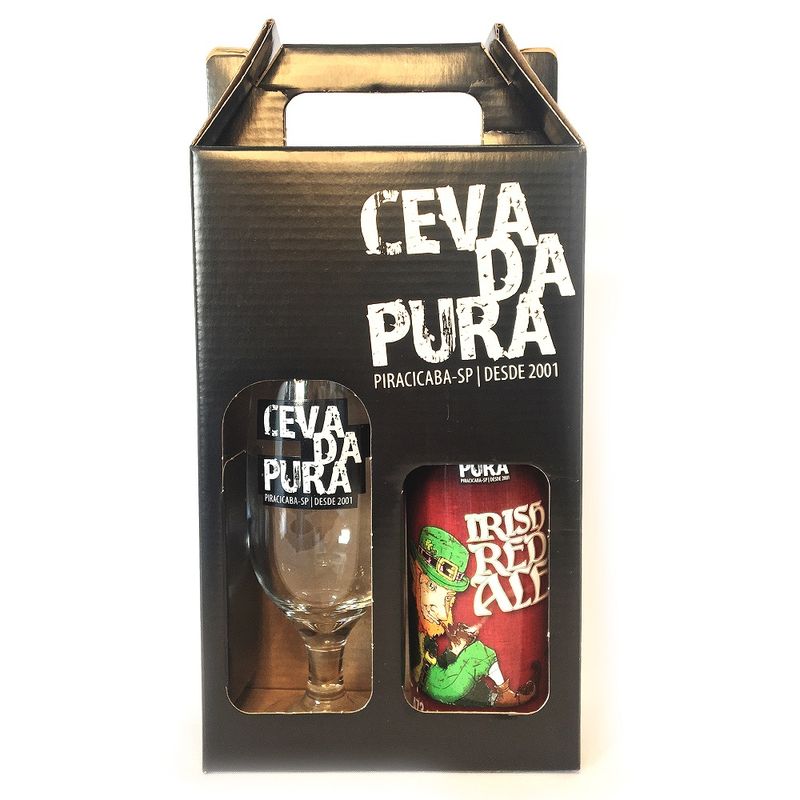 Cerveja Cevada Pura Red Ale Copo 473ml (7898964581504)