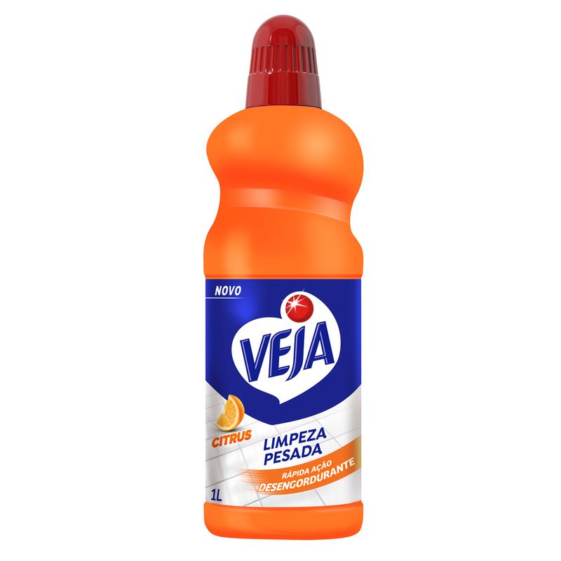Limpador para Limpeza Pesada Citrus, Veja, 1L (7891035000034)
