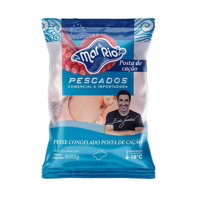 Peixe Cação Em Postas Mar Rio 800g (7908090300556)