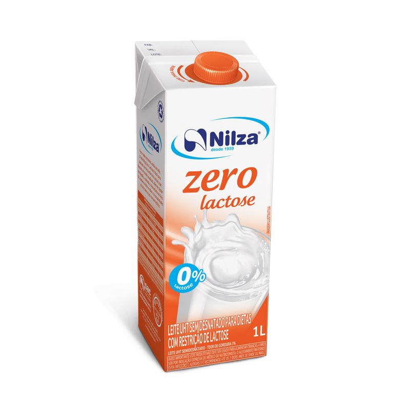 Leite Longa Vida Nilza 1l Sem Lactose (7898080641359)