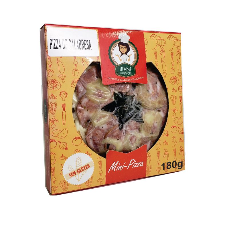 Pizza Maggiori 180g Sem Gluten Calabresa (7898597160879)