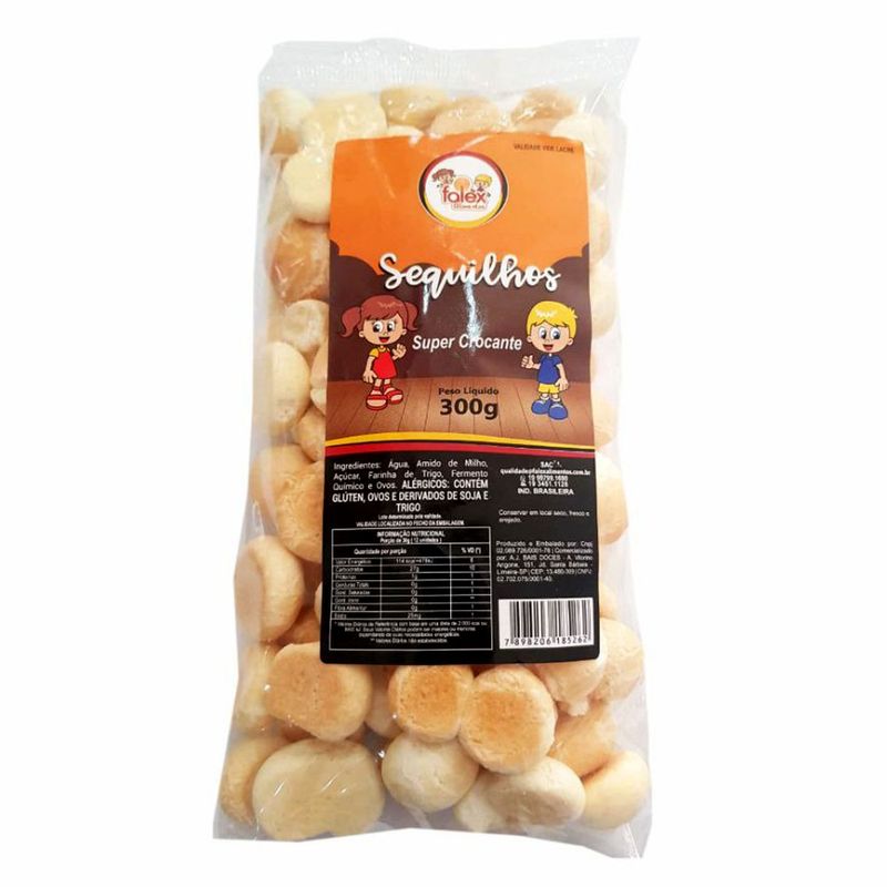 Sequilhos Falex Crocante 300g (7898206185262)