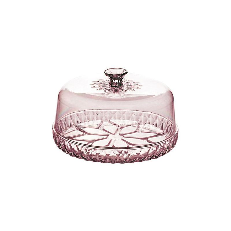 Queijeira Plástica Plasútil Glamour Rose (7899808871782)