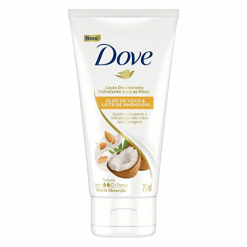 Loção Hidratante Óleo de Coco Dove 75ml (7891150077713)