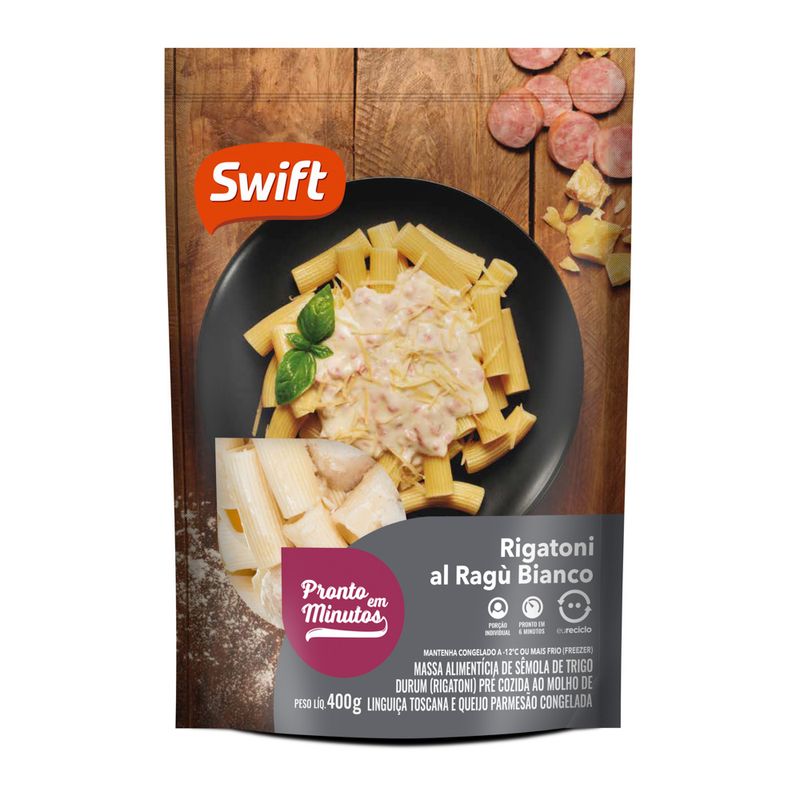 Prato Pronto Swift 400g Rigatoni Al Ragu Bianco (7899567238161)