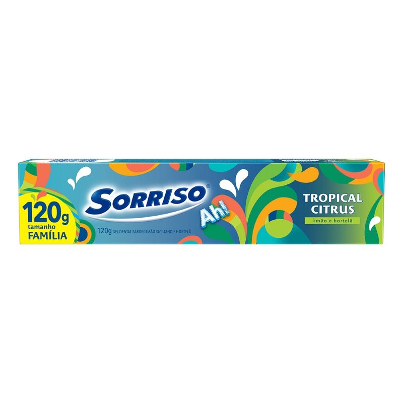 Creme Dental Sorriso Tropical Citrus (7509546671802)