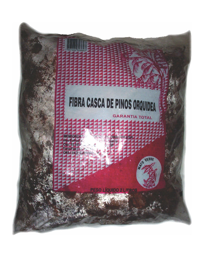 Fibra de Casca de Pinos Orquídeas 2L (7897480303843)