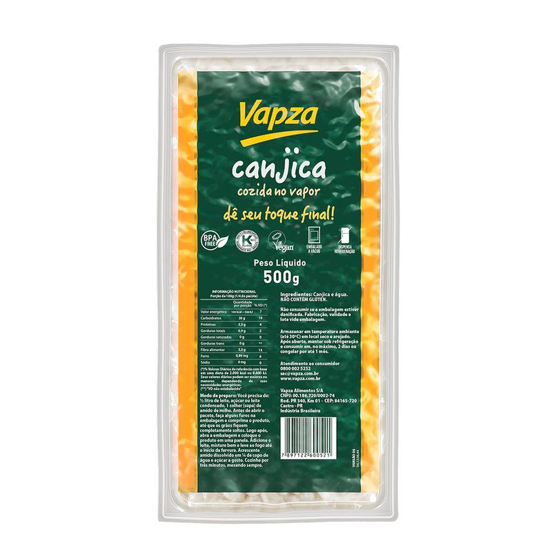 CANJICA-VAPZA-500G