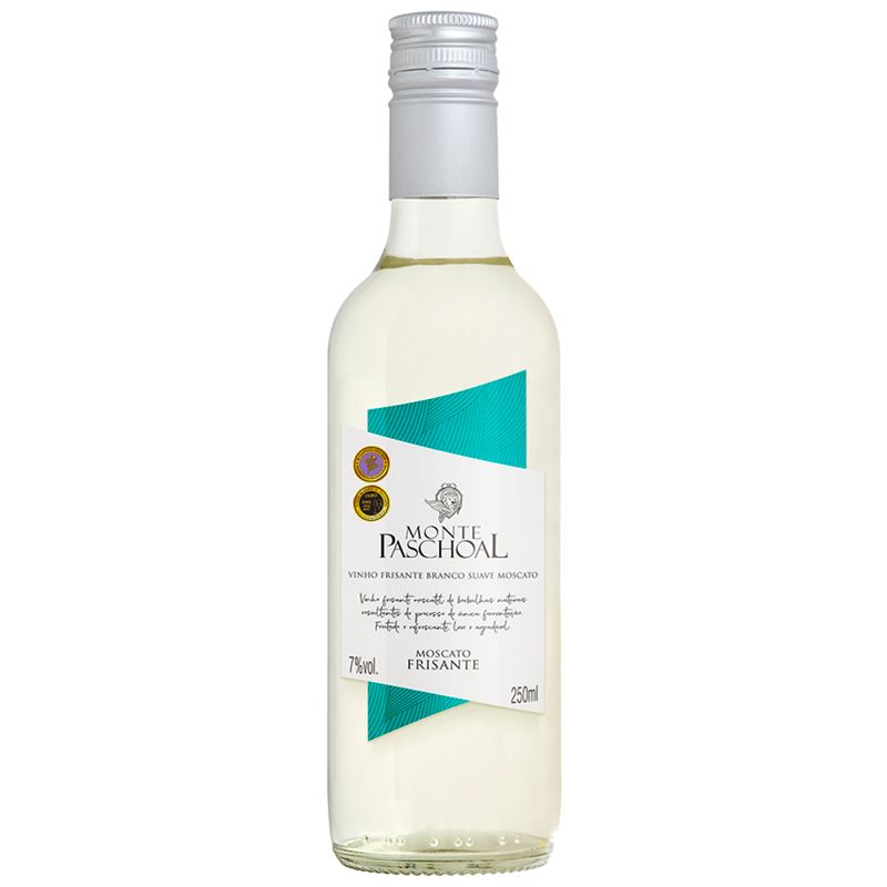 Vinho Brasileiro Monte Paschoal 250ml Frisante Moscato Branc (7897015211537)