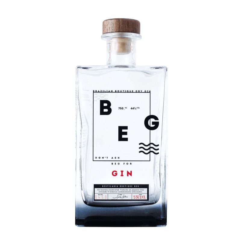 Gin Beg Brazilian Boutique Dry 750ml (735201121123)