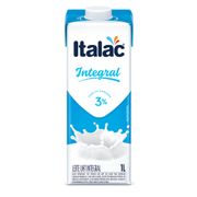 Leite Longa Vida Italac Integral com Tampa 1l