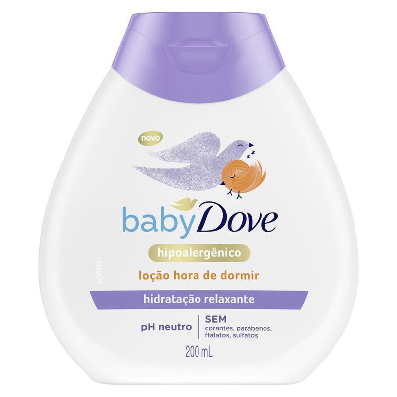 Loção hidratante infantil Dove Baby 200ml (7891150074484)