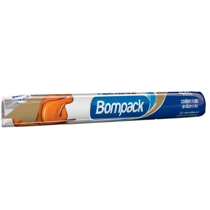 Papel Aluminio Bompack 45Cm X 4M (7898921466271)