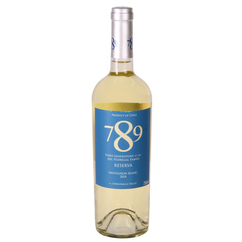 Vinho Chileno 789 Seco Reserva Sauvignon Blanc (7804310553156)