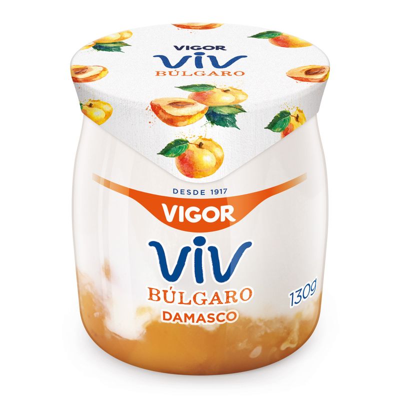 IOGURTE VIGOR VIV BULGARO DAMASCO 130G (7891999004901)