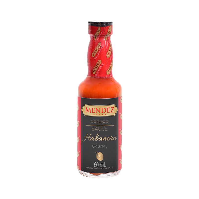 Molho Pimenta Mendez Habanero Original 60ml (7898943849533)
