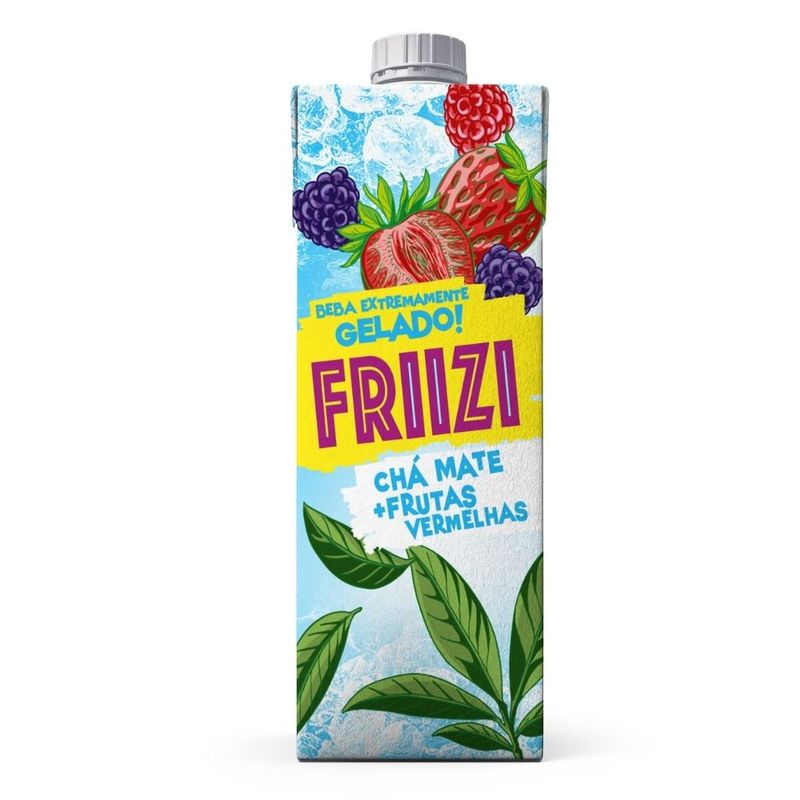 Chá Pronto Friizi 1L Mate Com Ffrutas Vermelhas (7898966688171)