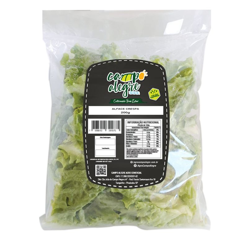 Alface Crespa Campo Alegre 200g (7898612391875)