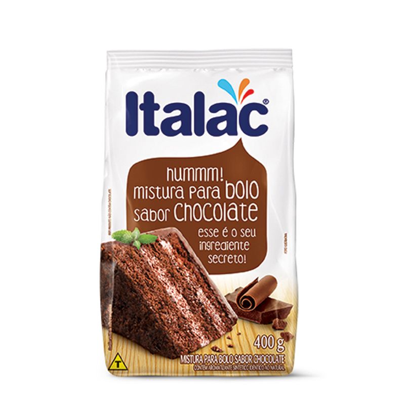 Mistura Bolo Italac Chocolate 400g (789880641588)