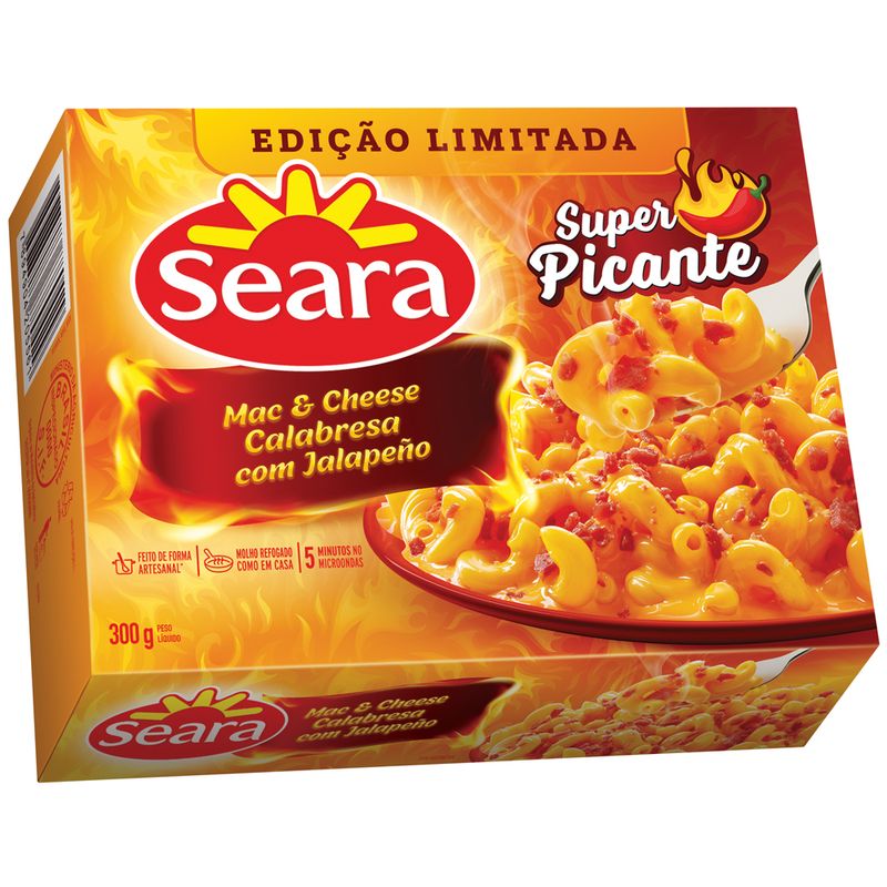 Mac&Cheese calabresa com jalapeño Seara 300G (7894904262427)