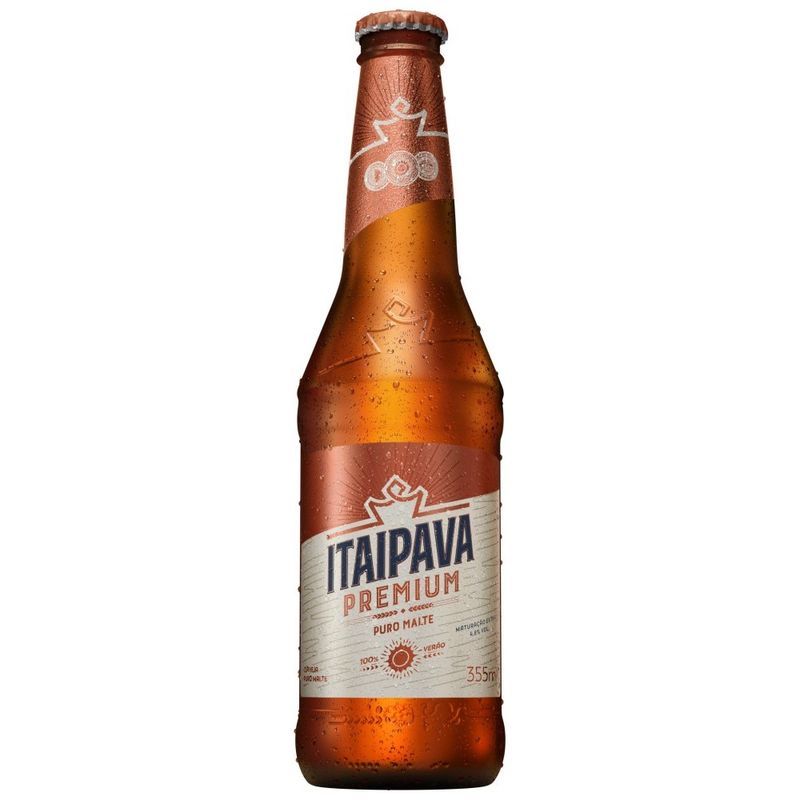 Cerveja Itaipava Premium Puro Malte 355ml (7898377661589)