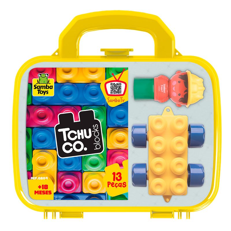 Brinquedo Maletinha Samba Toys Tchuco Blocks (7898631556248)