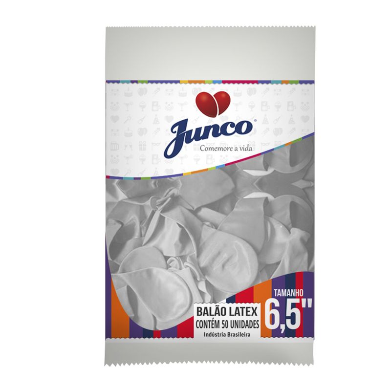 BALAO-LATEX-JUNCO-LISO-N-65-BRANCO